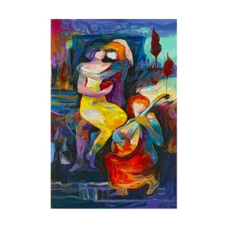 Trademark Fine Art Jessica Acunda 'Starry Night in the Park' Canvas Art, 30x47 MA01054-C3047GG